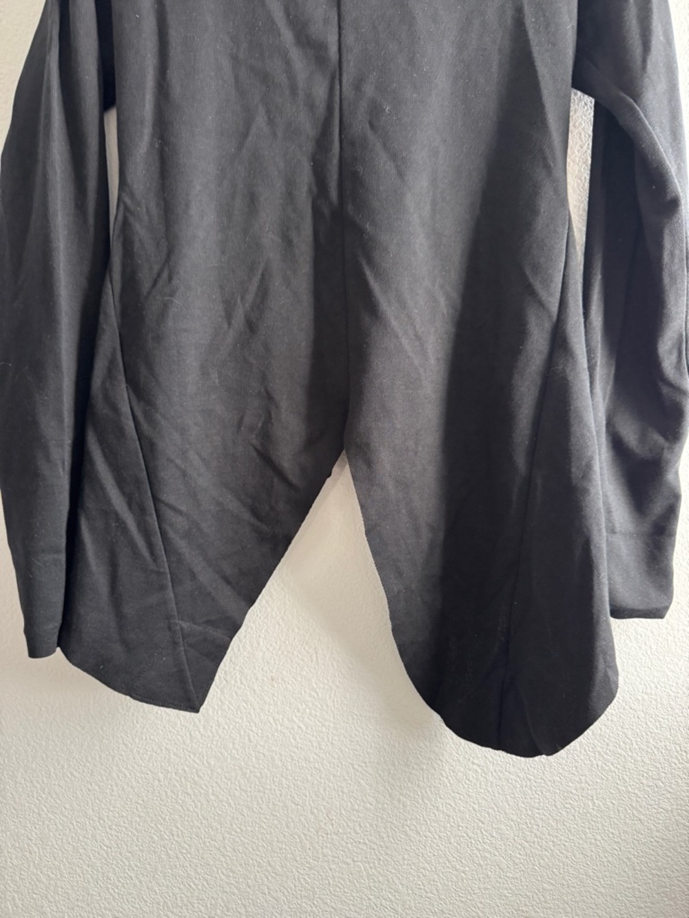 Matthildur Art to Wear Lagenlook Black Zip Up Jacket - Picture 5 of 9